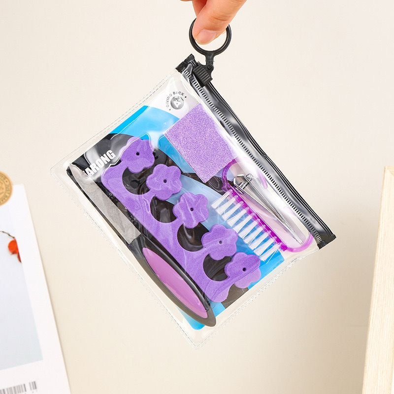 5Pcs Manicure Pedicure Set, Nail File Beauty Health Tool, Disposable Nail Mani Pedi Kit, Set Of 5pcs Mani Pedi Tools 5Pcs Manicure Pedicure Set, Nail File Beauty Health Tool, Disposable Nail Mani Pedi Kit, Set Of 5pcs Mani Pedi Tools